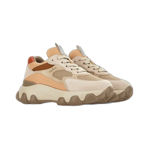 Hyperactive Lace-Up Sneakers
