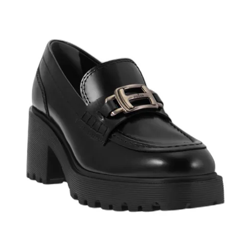 Loafer Platform Heeled Shoes