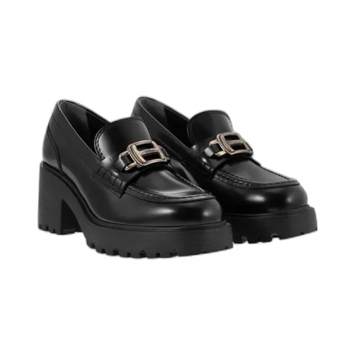 Loafer Platform Heeled Shoes