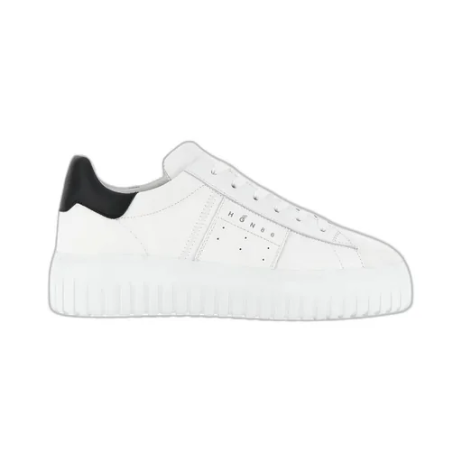 Round-Toe Lace-Up Sneakers