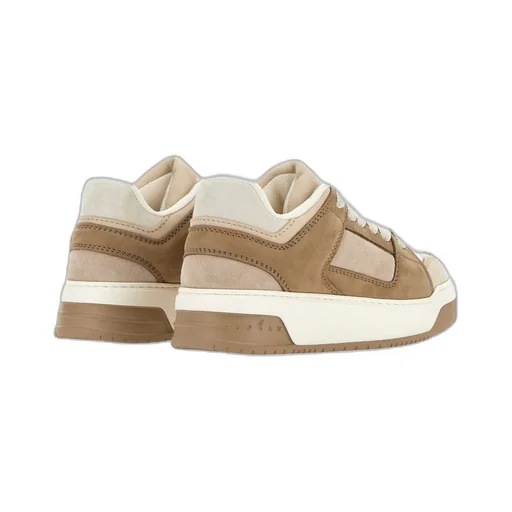 Round-Toe Lace-Up Sneakers
