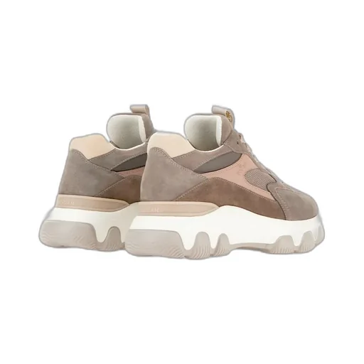 Hyperactive Panelled Lace-Up Sneakers