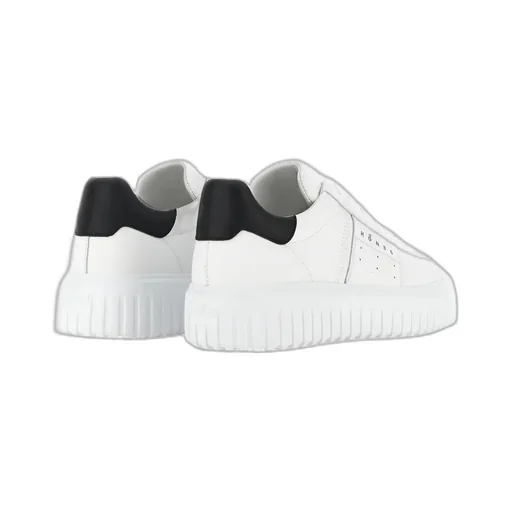 Round-Toe Lace-Up Sneakers