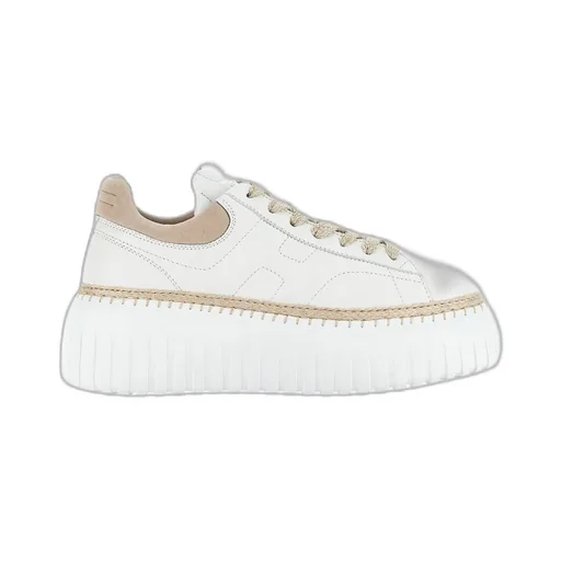 H-Stripes Platform Lace-Up Sneakers