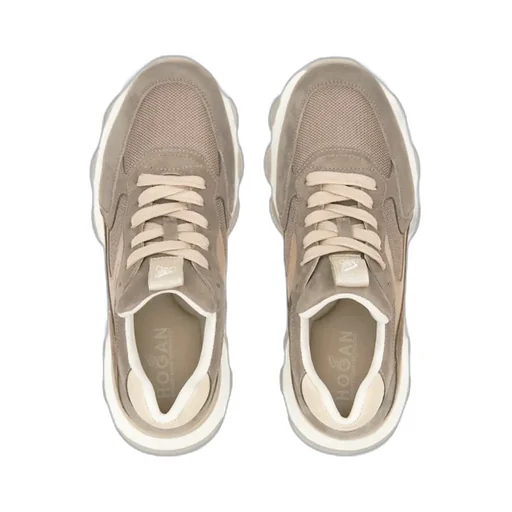 Hyperactive Panelled Lace-Up Sneakers