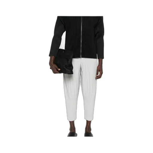 Plissé Pull-On Trousers