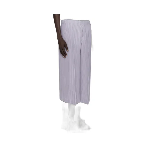 Pleated Knit Trousers