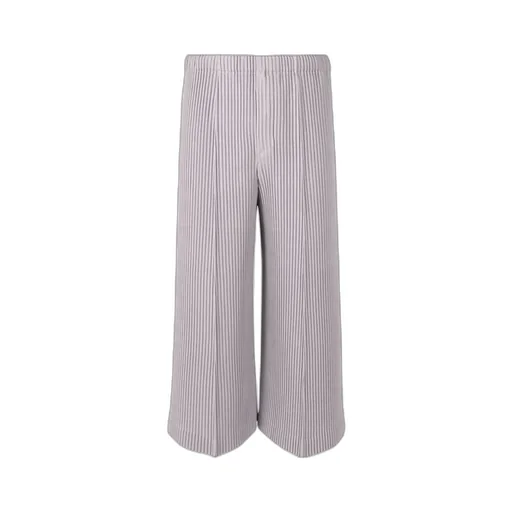 Pleated Knit Trousers