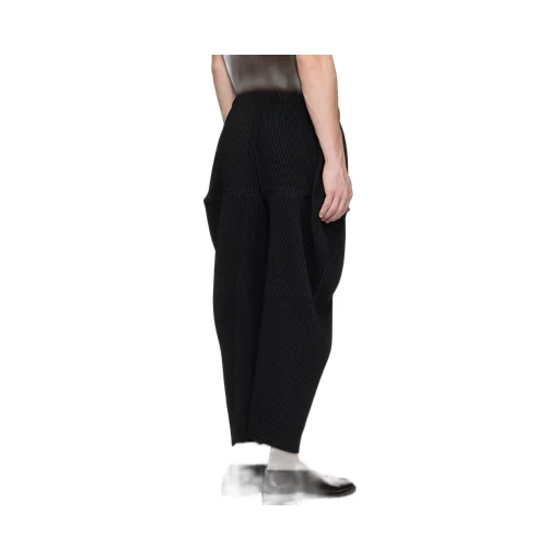 Elastic Waist Casual Pants