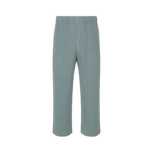 Pleated Cropped Trousers