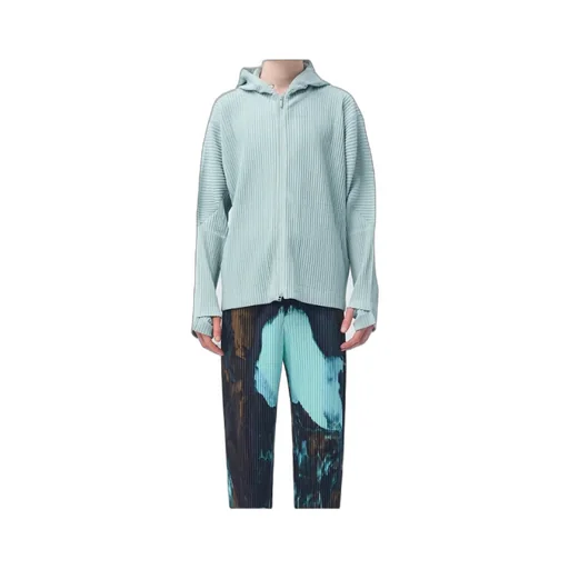 Pleated Hooded Jacket