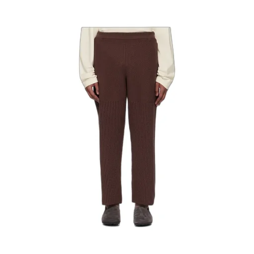 Rustic Knit Sweatpants