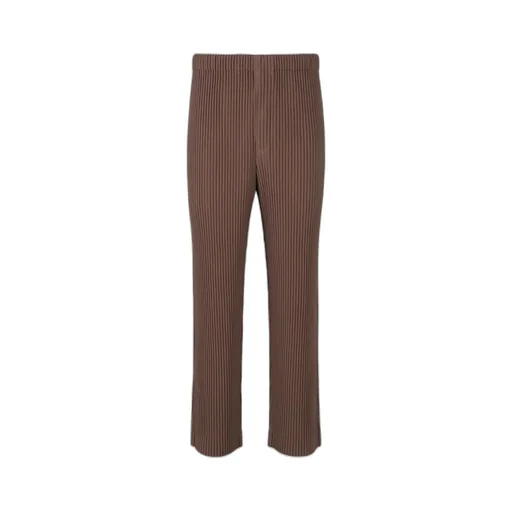 Color Pleats Trousers