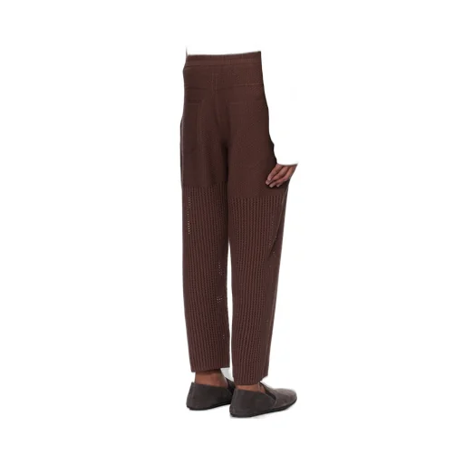 Rustic Knit Sweatpants