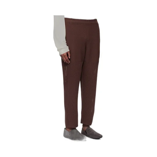 Rustic Knit Sweatpants