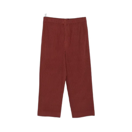 Color Pleats Trousers
