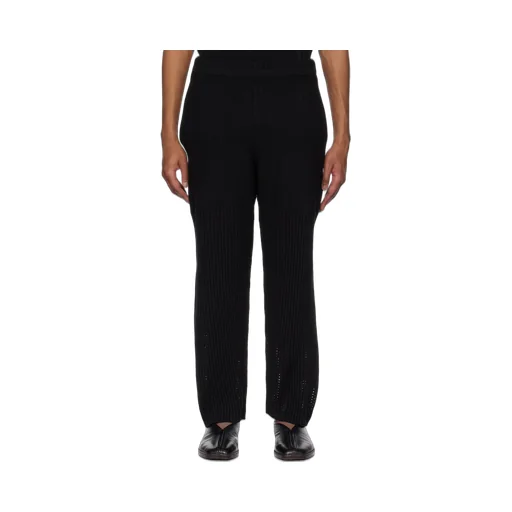 Rustic Knit Sweatpants