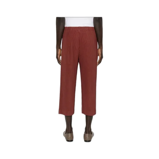Color Pleats Trousers