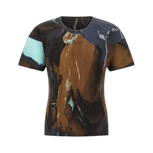 Abstract-Print T-Shirt