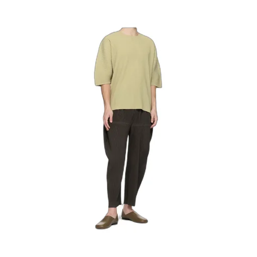 Elastic Waist Casual Pants