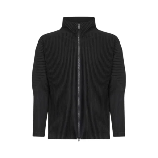 Long-Sleeved Knitted Cardigan