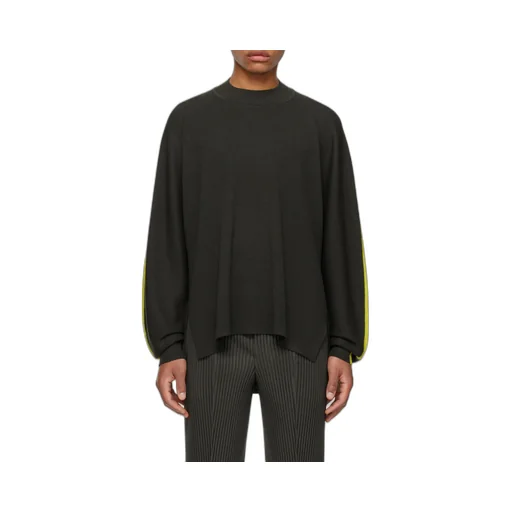 Framework Knit Striped Wool Jumper