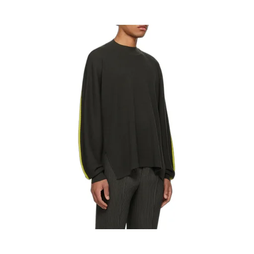 Framework Knit Striped Wool Jumper