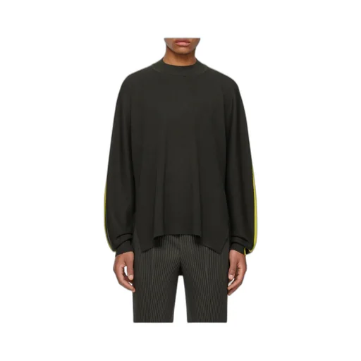 Framework Knit Striped Wool Jumper