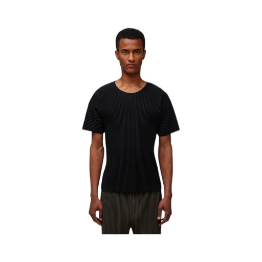 Mc May Drop Shoulder Pleated T-Shirt