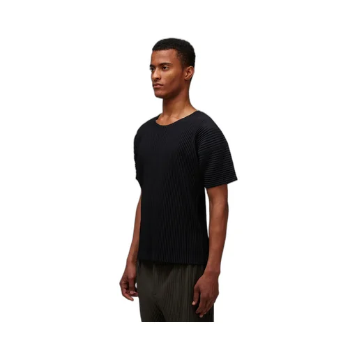Mc May Drop Shoulder Pleated T-Shirt