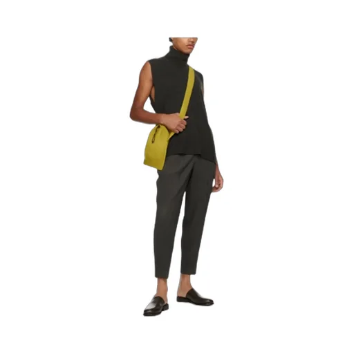 Wool High-Necked Vest