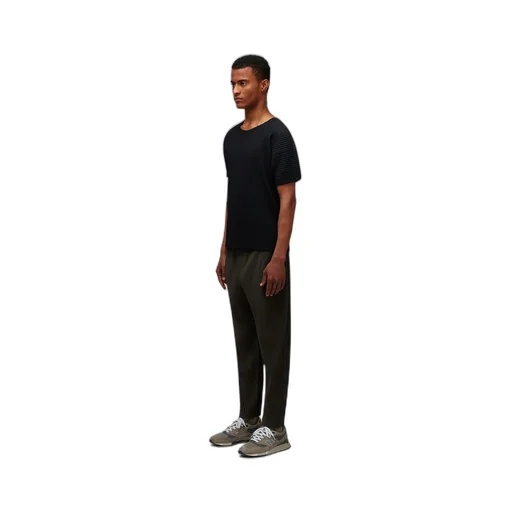 Mc May Drop Shoulder Pleated T-Shirt
