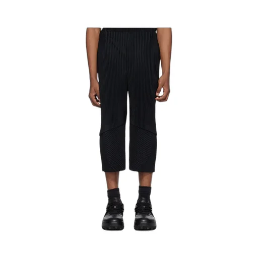 Horn Shaped Pleated Casual Pants