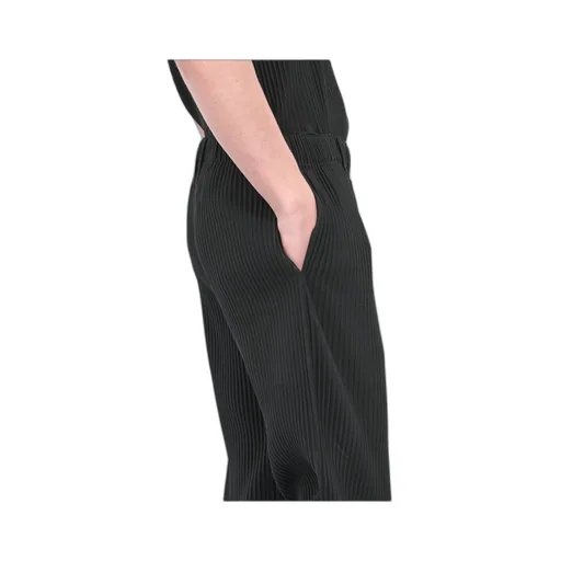 Basic Mid-Rise Tapered Trousers