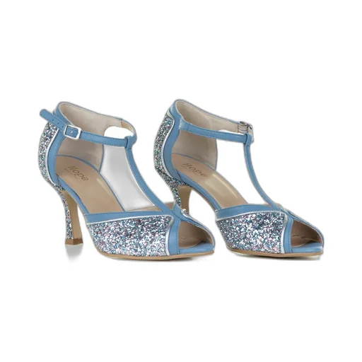 Nappa Leather High Heel Sandals