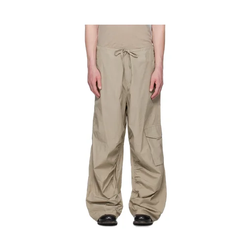 Loose Drawstring Collapse Overalls