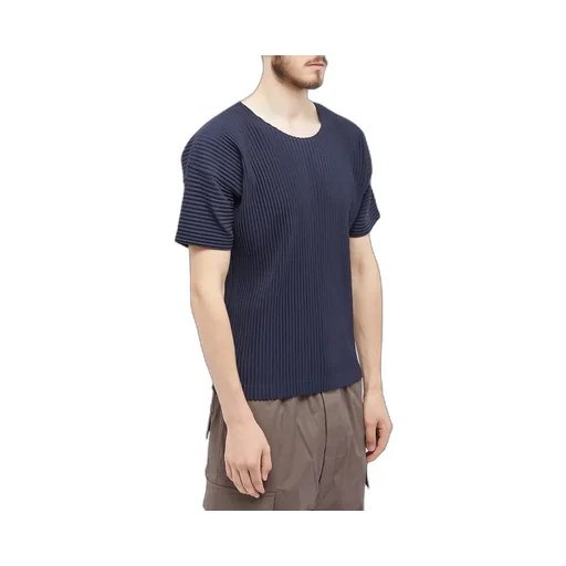 Mc May Drop Shoulder Pleated T-Shirt