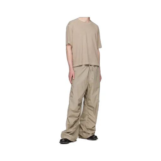 Loose Drawstring Collapse Overalls