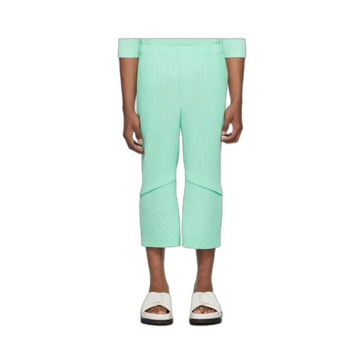 Horn Shaped Pleated Casual Pants