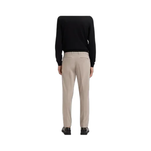 Slim-Fit Stretch Twill Trousers