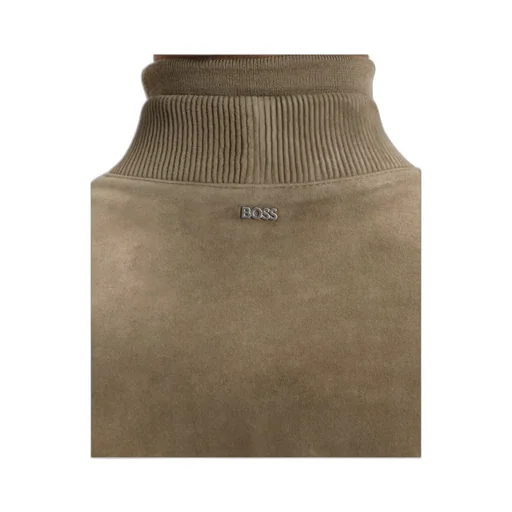 H Muller Zipped Bomber Jacket