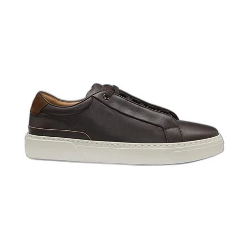 Gary Leather Lace-Up Sneakers