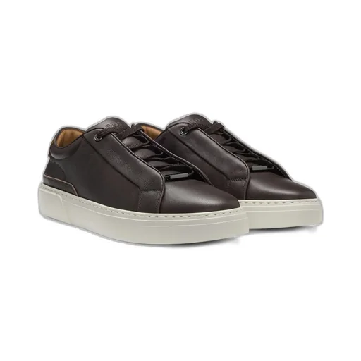 Gary Leather Lace-Up Sneakers