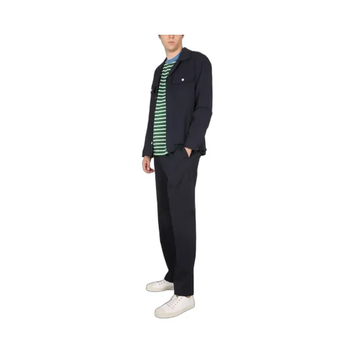 Long-Sleeved Button-Up Shirt