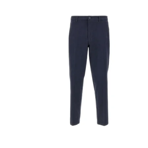 Slim-Fit Stretch Twill Trousers
