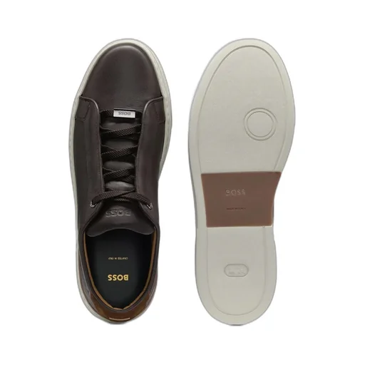 Gary Leather Lace-Up Sneakers