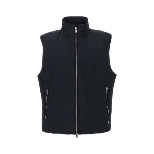 Padded High-Neck Waistcoat