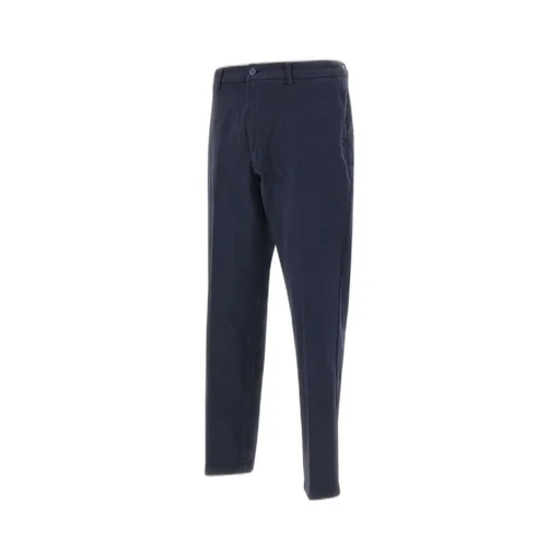 Slim-Fit Stretch Twill Trousers