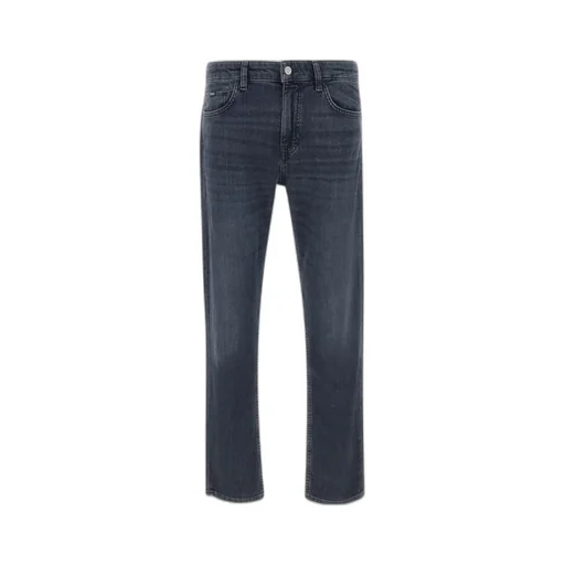 Five-Pocket Logo-Patch Jeans