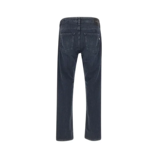 Five-Pocket Logo-Patch Jeans